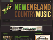 Tablet Screenshot of ne-countrymusic.com